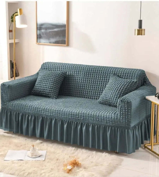 Bubble Mesh Quilted Sofa Cover﹙ Dark Grey﹚