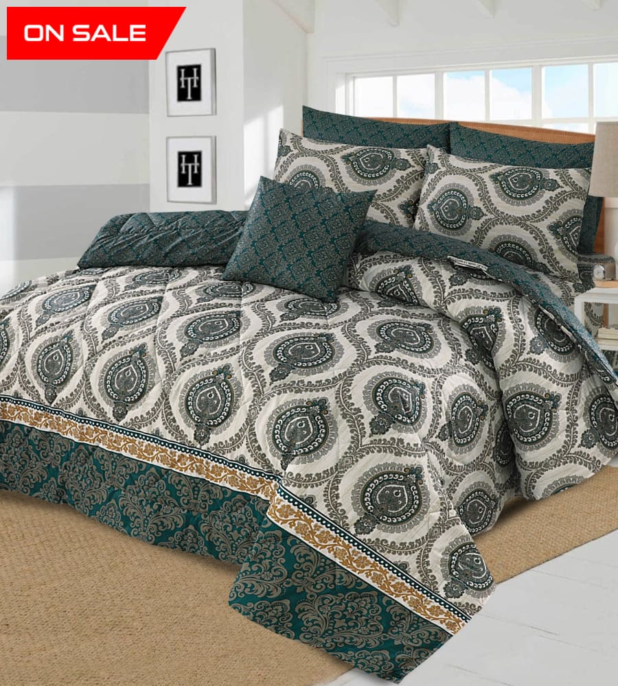 Castle 7Pc Summer Comforter Set M-556 Quilts & Comforters