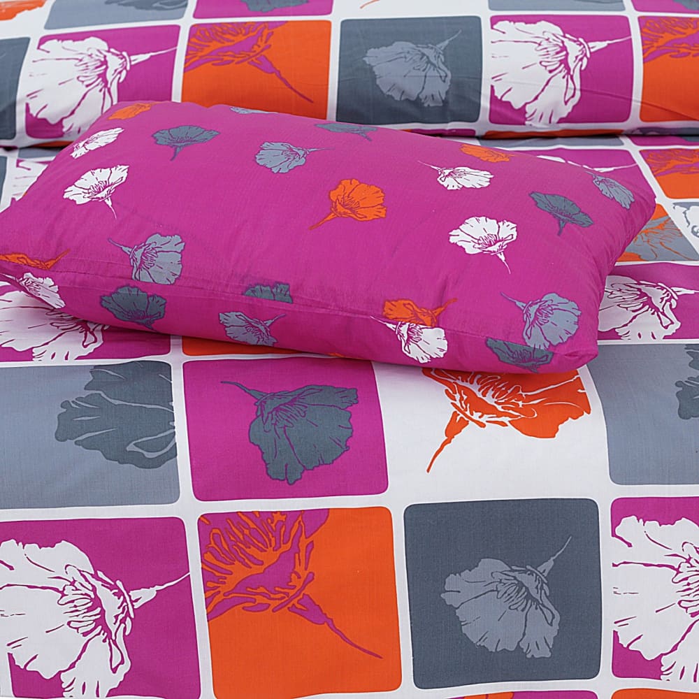 Cotton 3pc Bedsheet Set MN-41 Bed Sheets