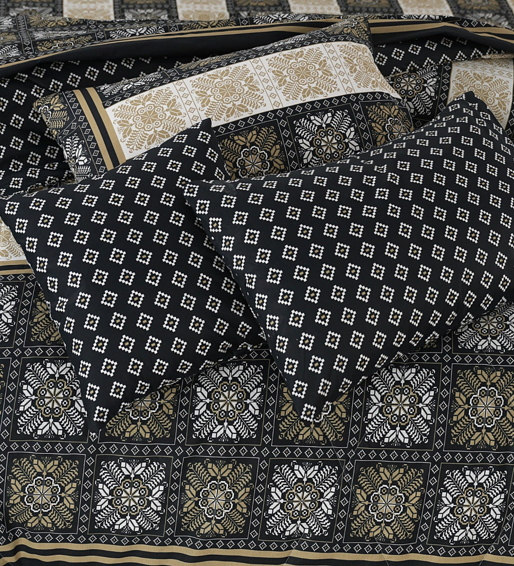 Cotton 7 Pcs Comforter Set S-40 Quilts & Comforters