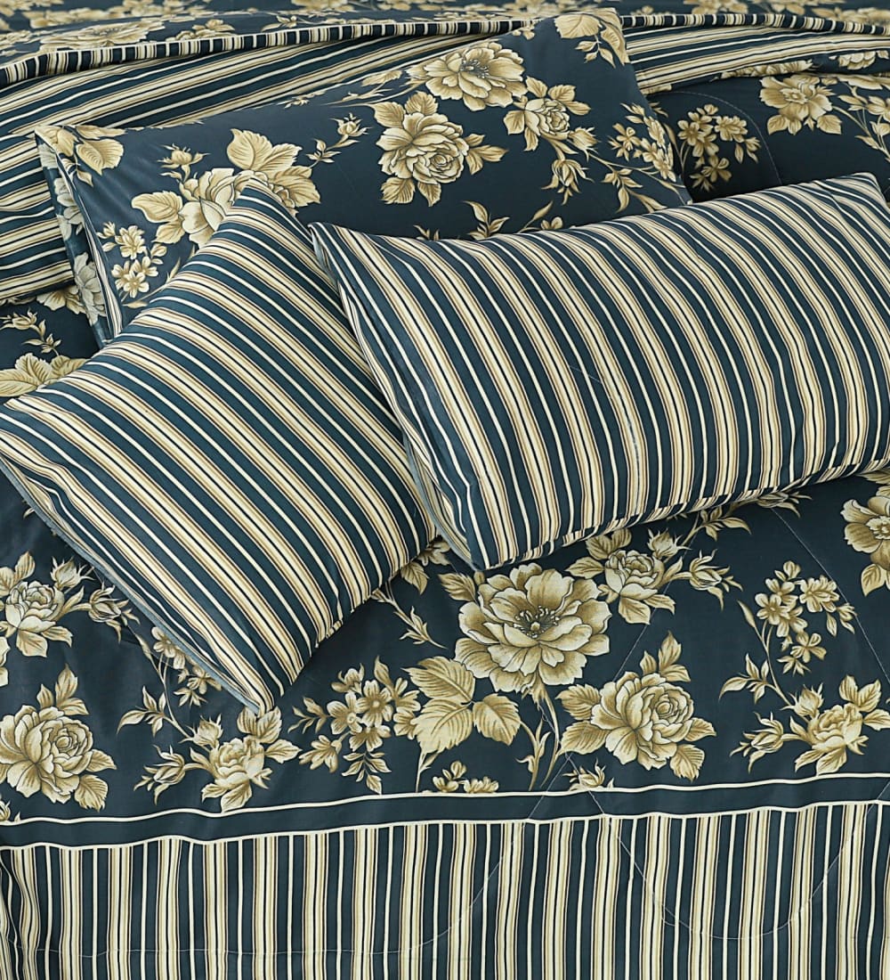 Cotton 7 Pcs Comforter Set S 44 Quilts & Comforters