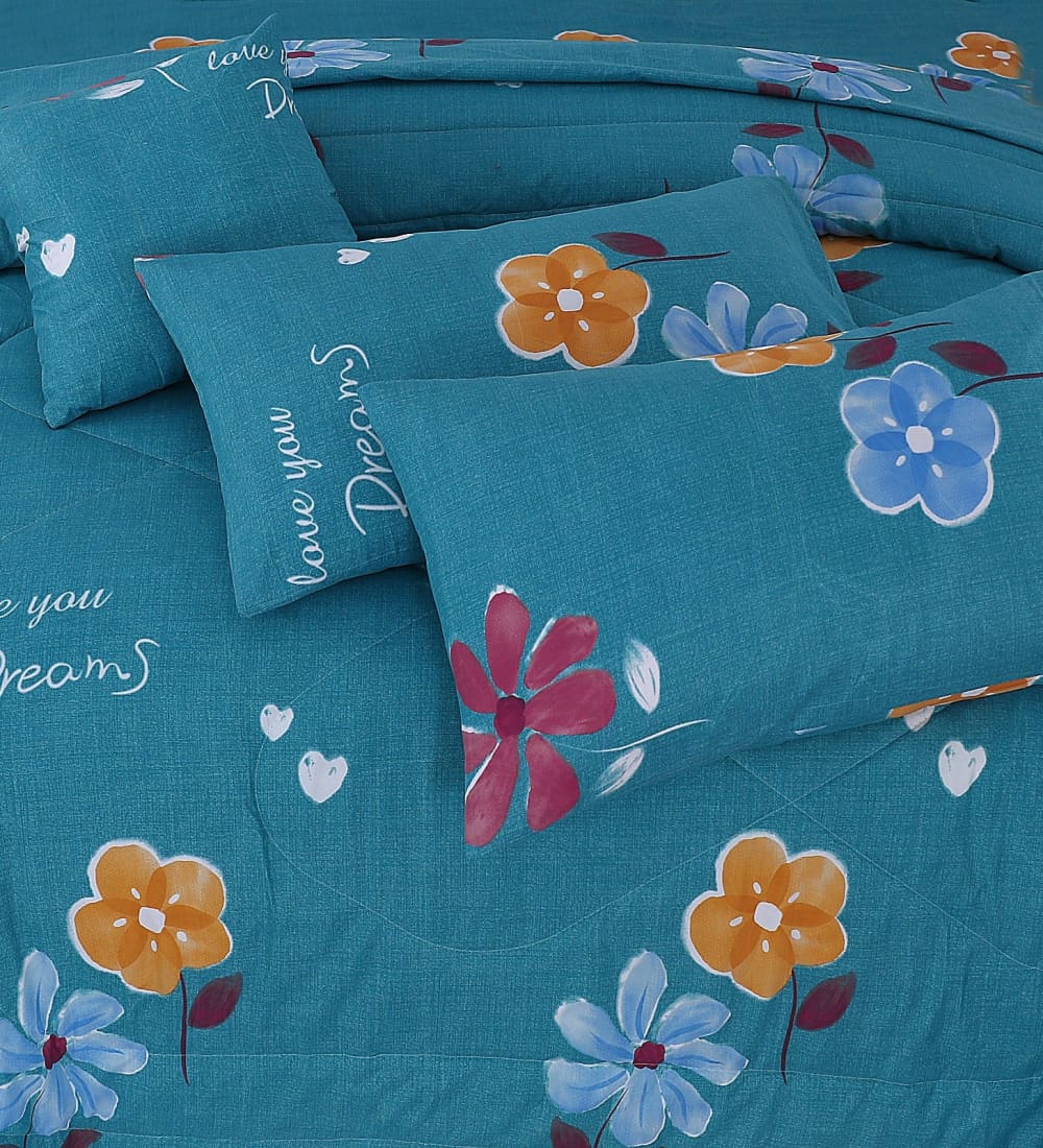 Cotton 7pc Comforter Set S 72 Quilts & Comforters