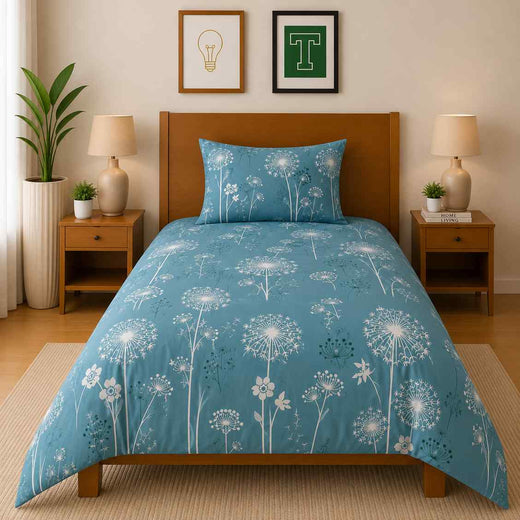 Single Bedsheet Pure Cotton D-702