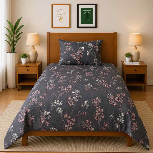 Single Bedsheet Pure Cotton D-707