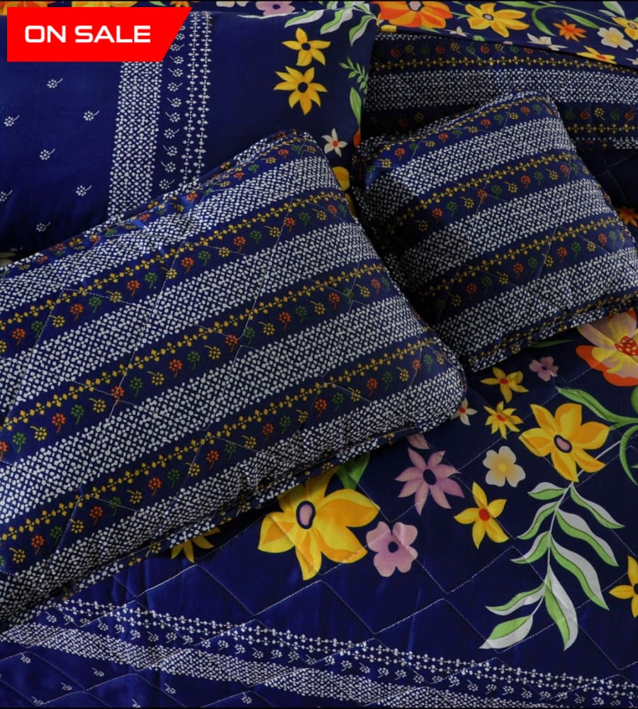Falia Summer Comforter Set 7 Pcs M - 01 Quilts & Comforters