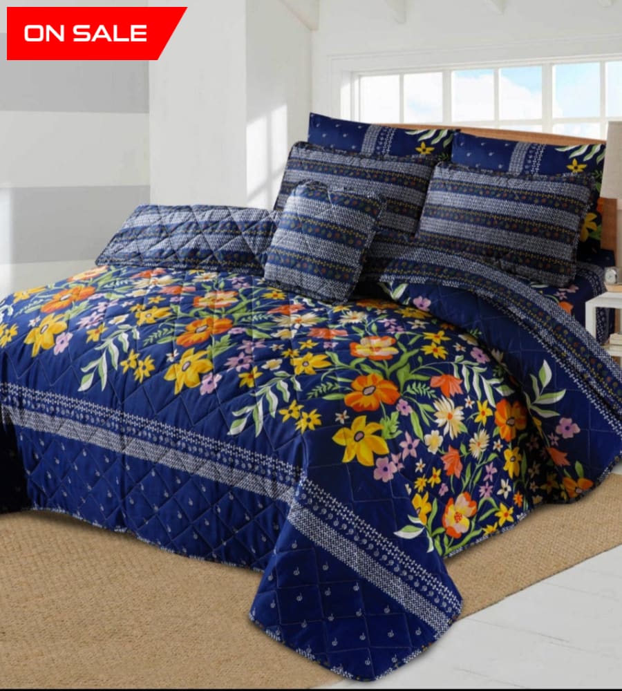 Falia Summer Comforter Set 7 Pcs M - 01 Quilts & Comforters