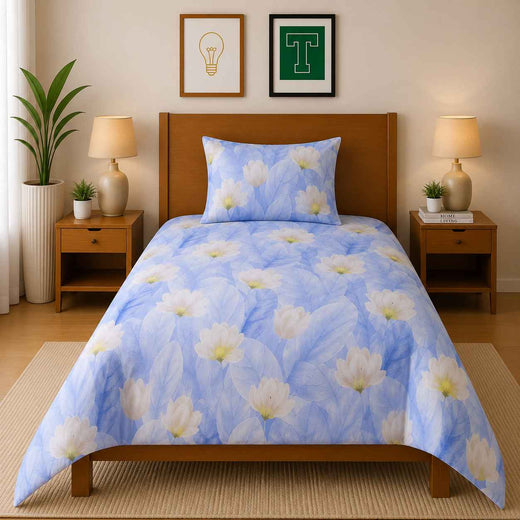 Single Bedsheet Pure Cotton D-706