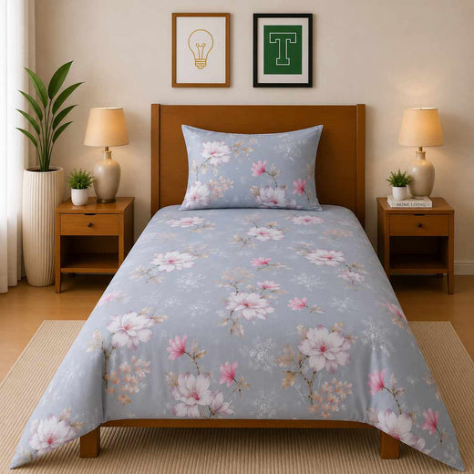 Single Bedsheet Pure Cotton D-701