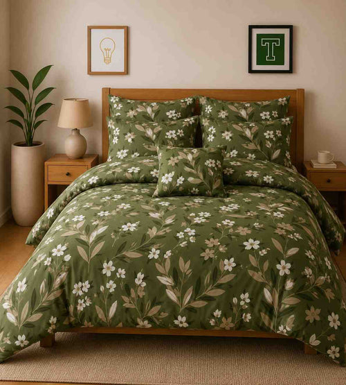 7 Pcs  Comforter Set Mh-870