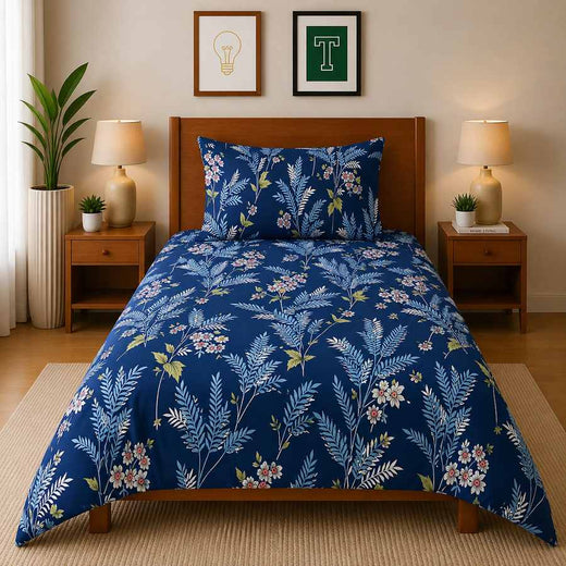 Single Bedsheet Pure Cotton D-730