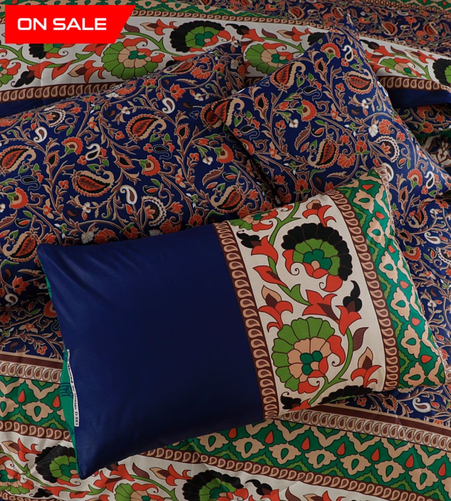 Hebrew 7Pc Summer Comforter Set M-559 Quilts & Comforters