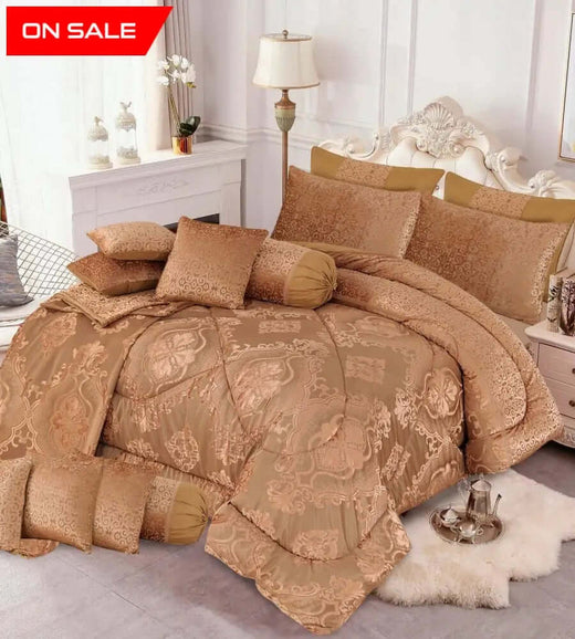 Luxury Filled Razai 14 PCS Bridal Set BS-763