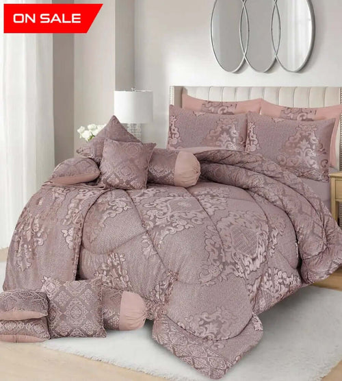 Luxury Filled Razai 14 PCS Bridal Set BS-769