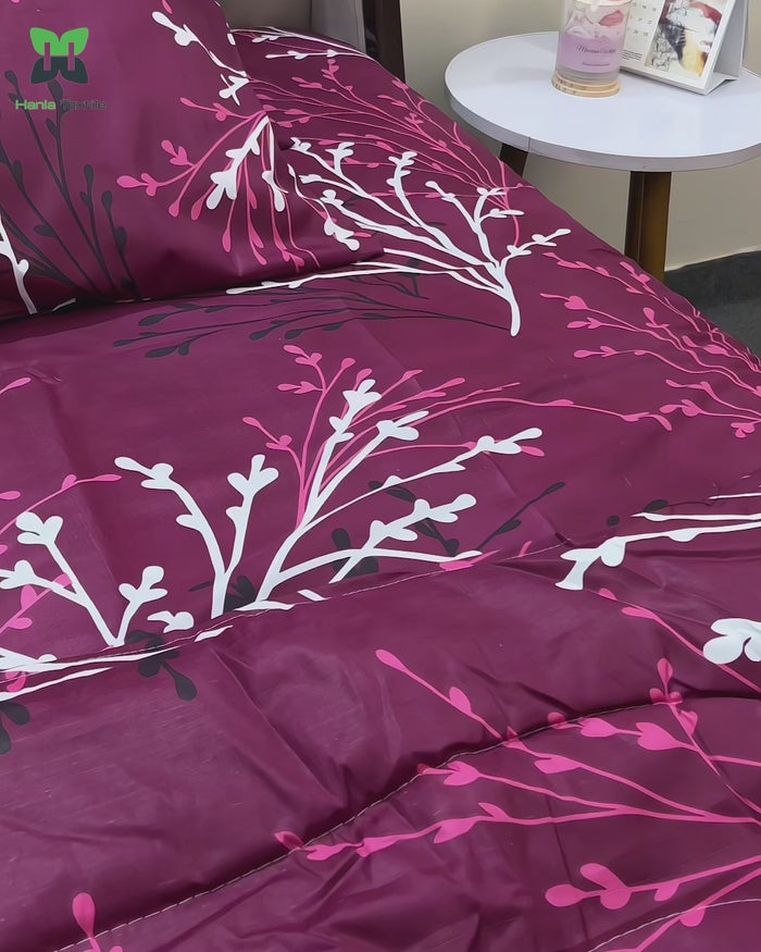 Cotton Summer Comforter Set S-07