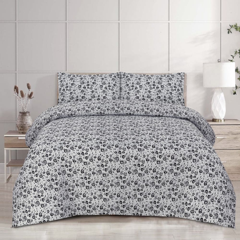 Pure Cotton 3pc Bedsheet Set WF-60 Bed Sheets