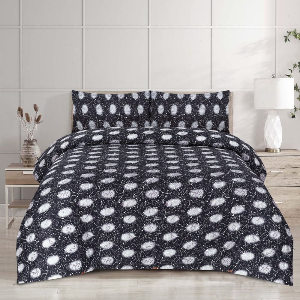 Pure Cotton 3pc Bedsheet Set WF-61 Bed Sheets