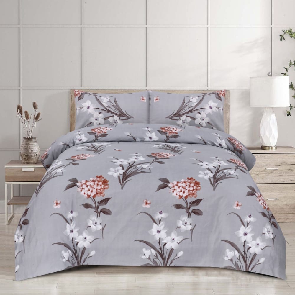 Pure Cotton 3pc Bedsheet Set WF-76 Bed Sheets