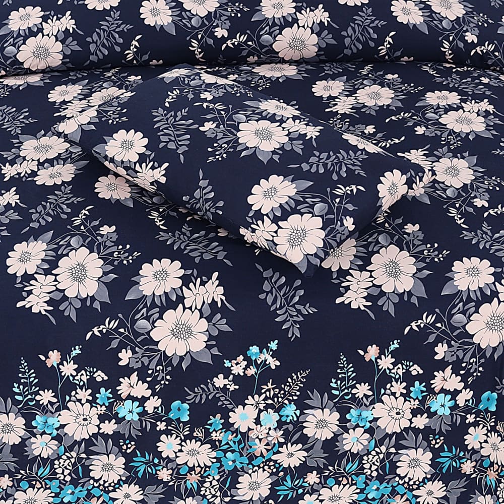 Pure Cotton 3pc Bedsheet Set WF-78 Bed Sheets