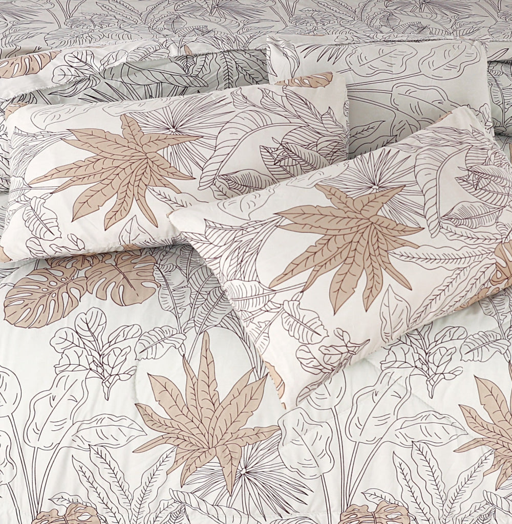 Pure Cotton 7 Pcs Comforter Set S-34 Quilts & Comforters