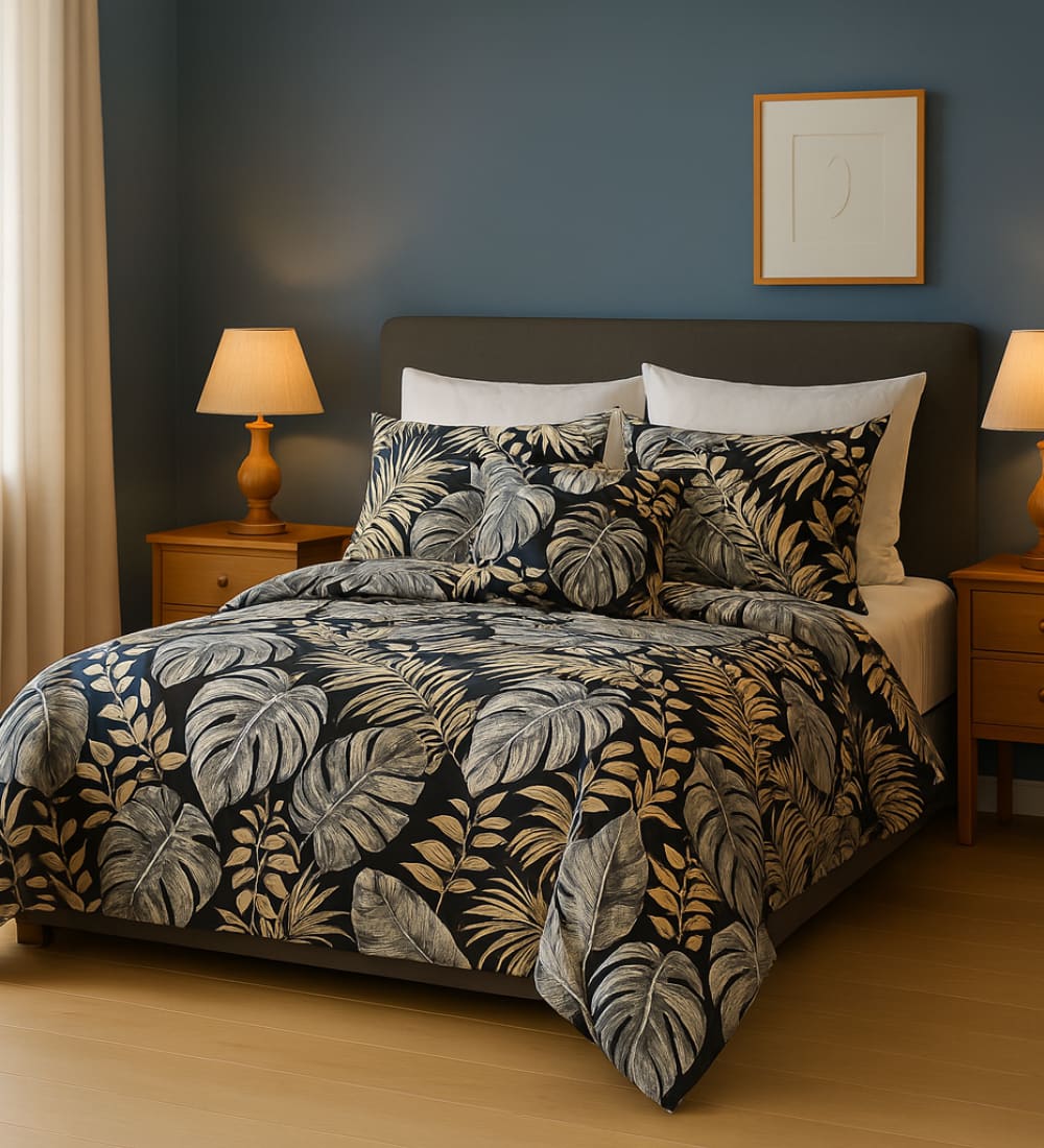 Pure Cotton 7pc Comforter Set S-48 Quilts & Comforters