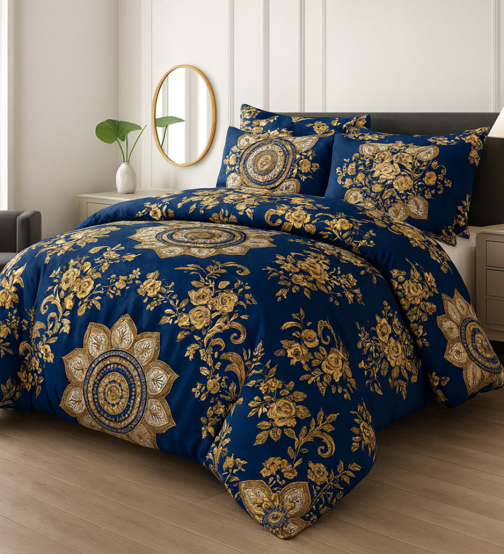 Pure Cotton 7pc Comforter Set S-54 Quilts & Comforters
