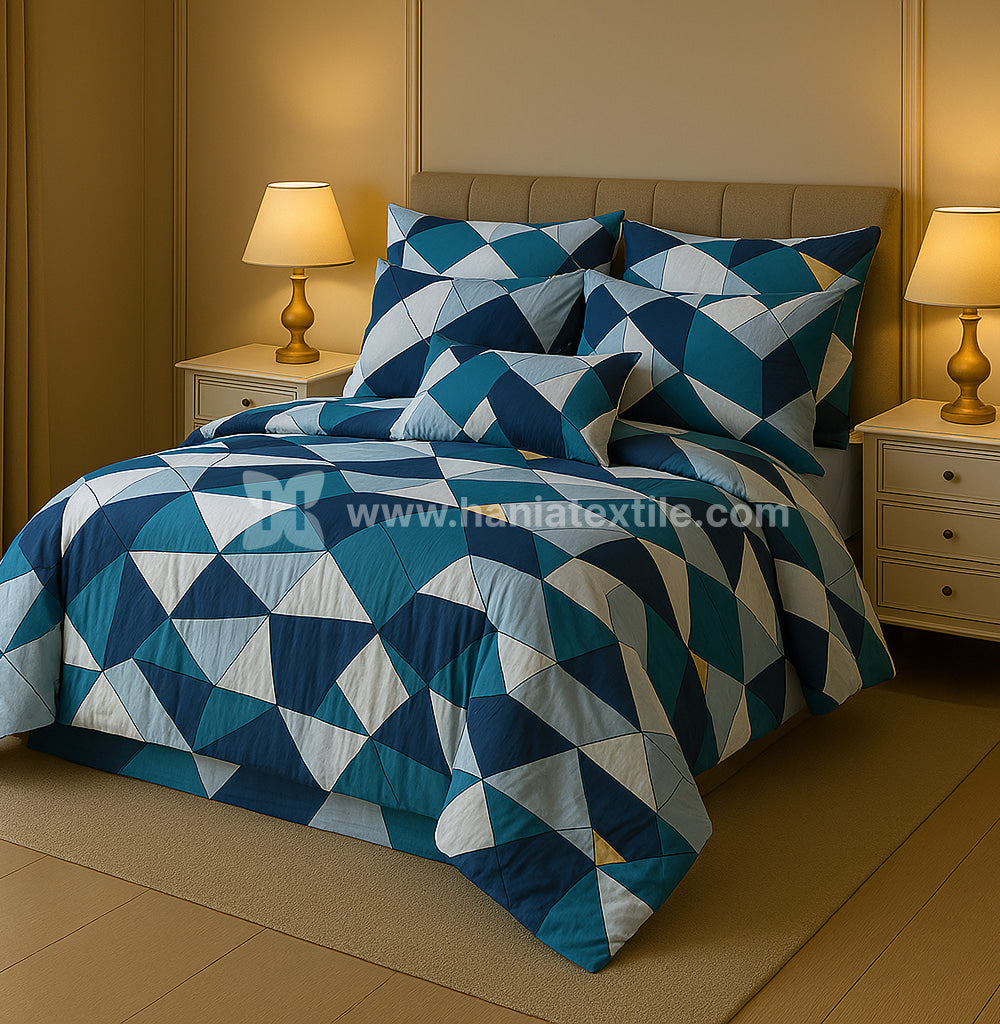 Pure Cotton Summer Comforter Set S-04 Quilts & Comforters