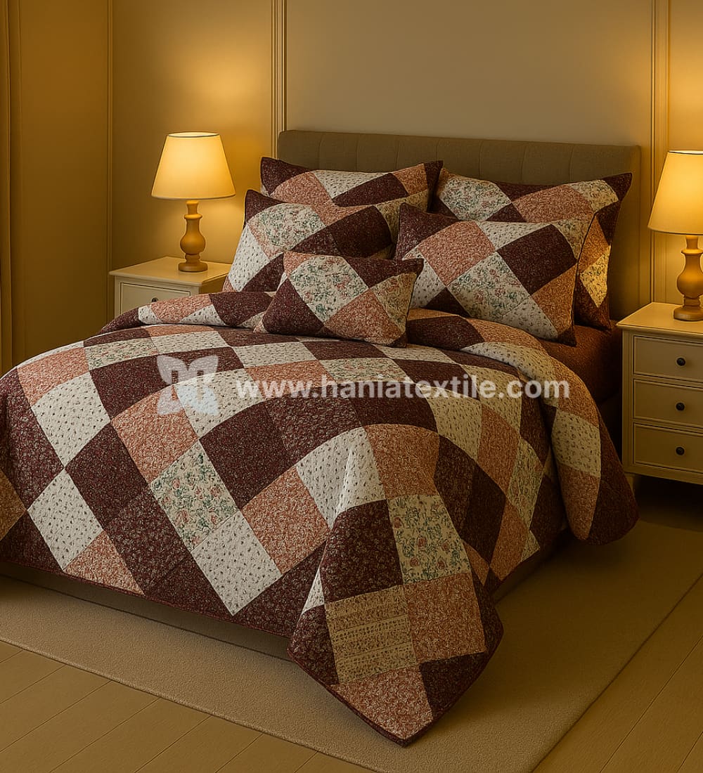 Pure Cotton Summer Comforter Set S-06 Quilts & Comforters