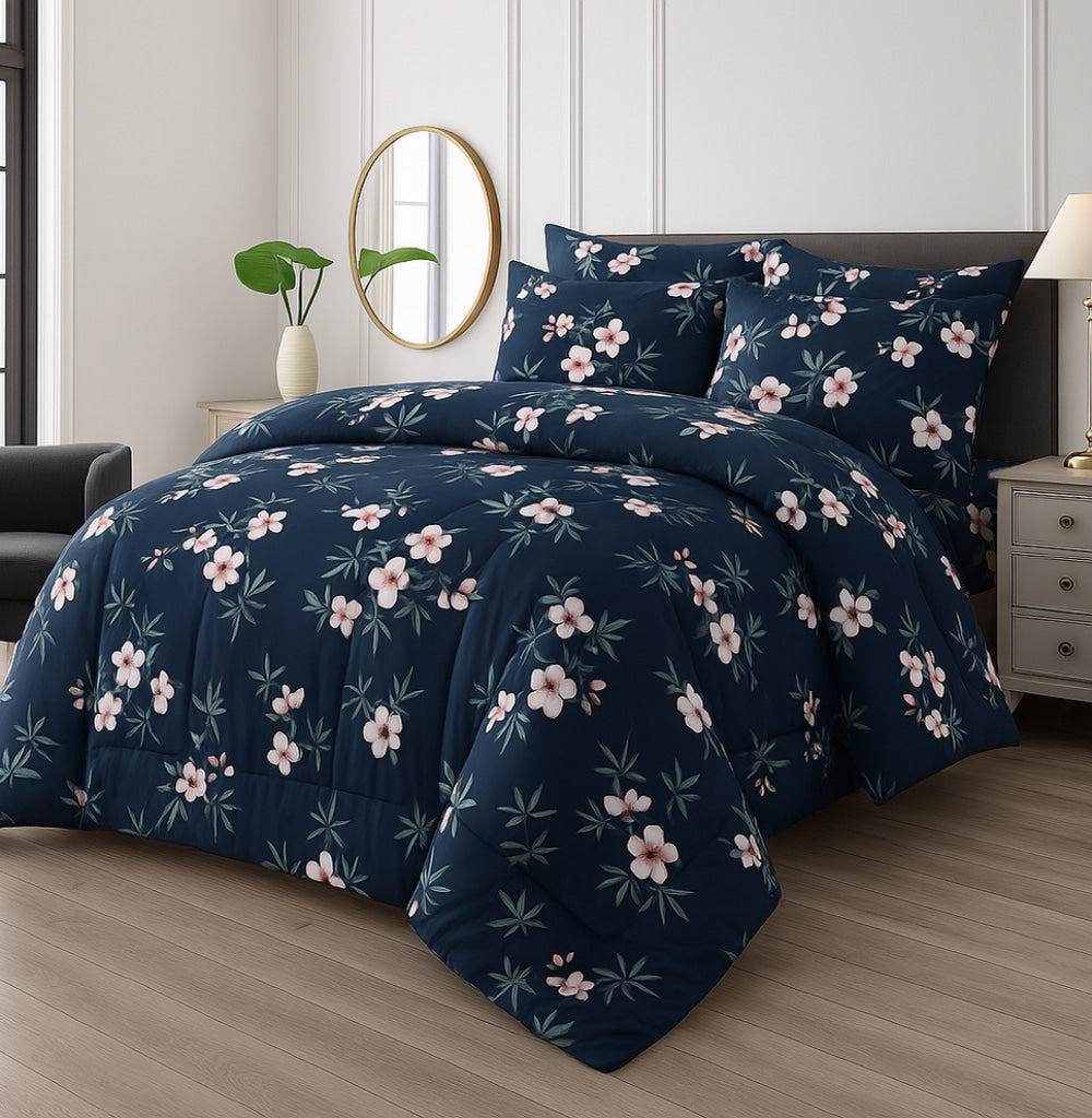 Pure Cotton Summer Comforter Set S-08 Quilts & Comforters