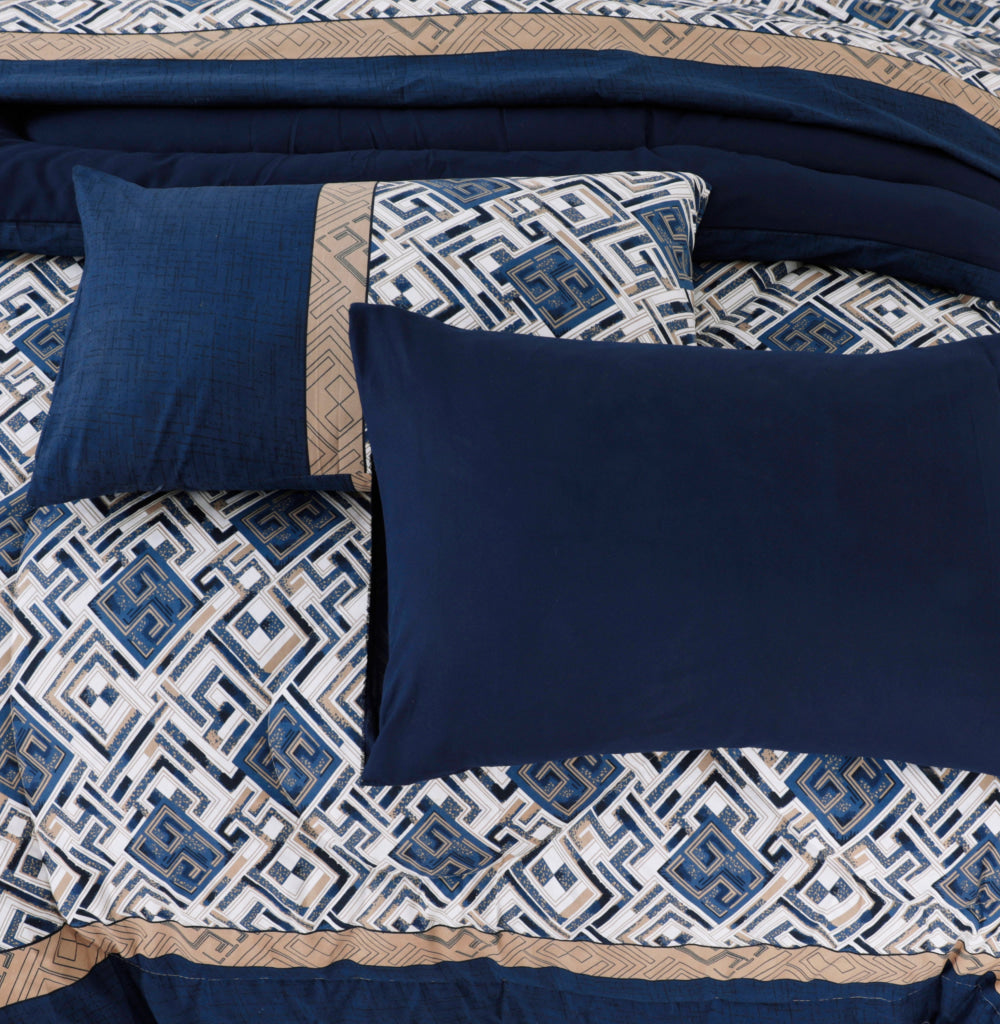 Pure Cotton Winter Vicky Razai Set 6 Pcs Wr-2467 (Heavy Polyester Filling) Quilts & Comforters