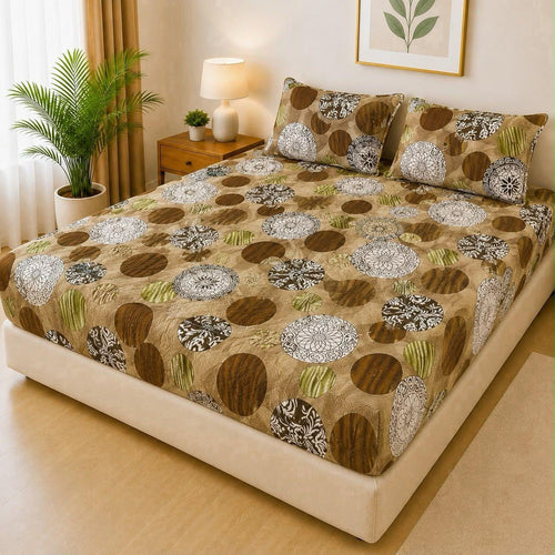 Qulited  Water Proof Mattress Protector with Pillow Cover Q15