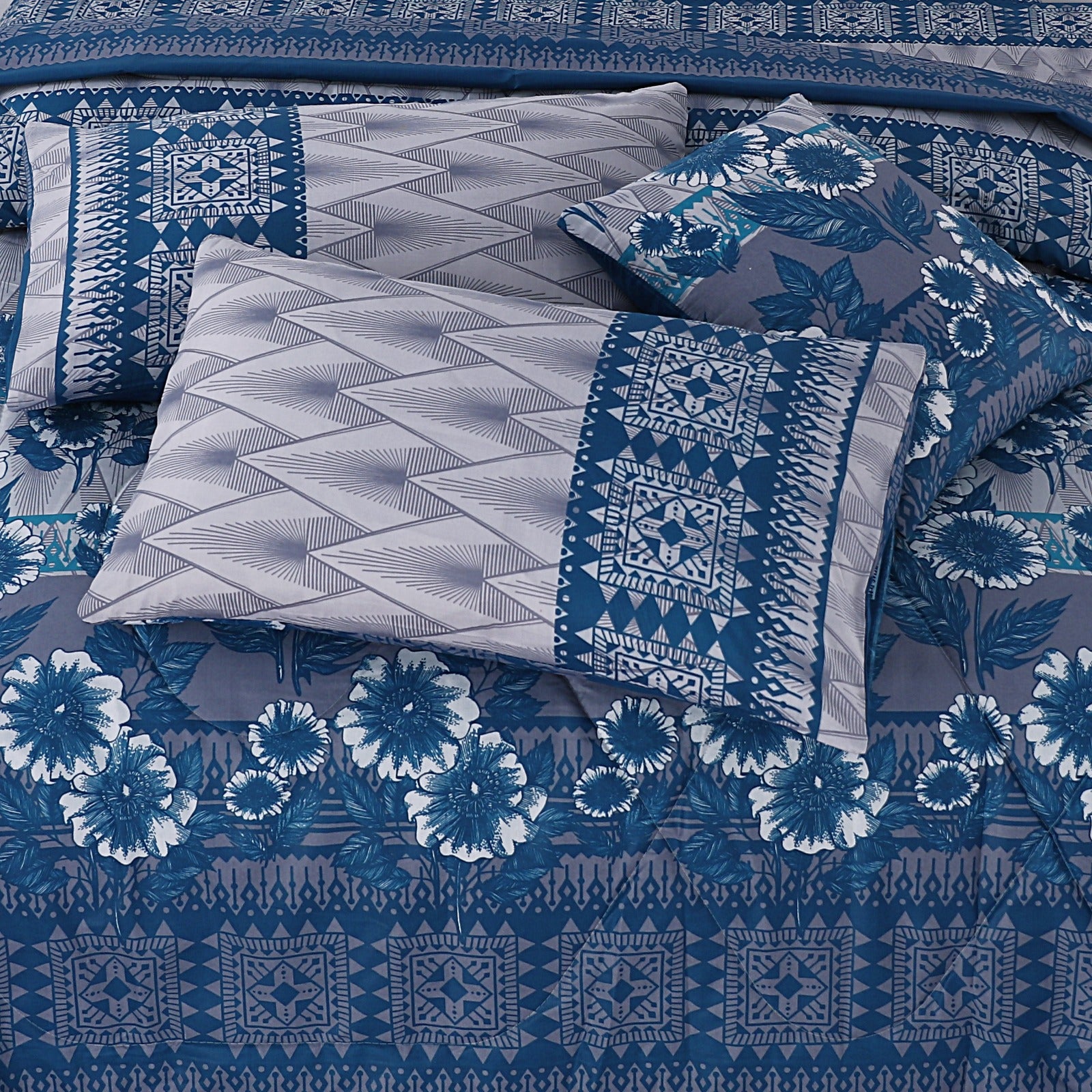 Cotton 7pc Comforter Set S-60