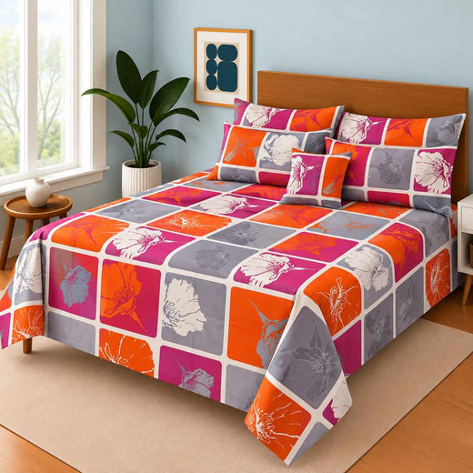 Cotton 6-Piece Bedding Set WF-605