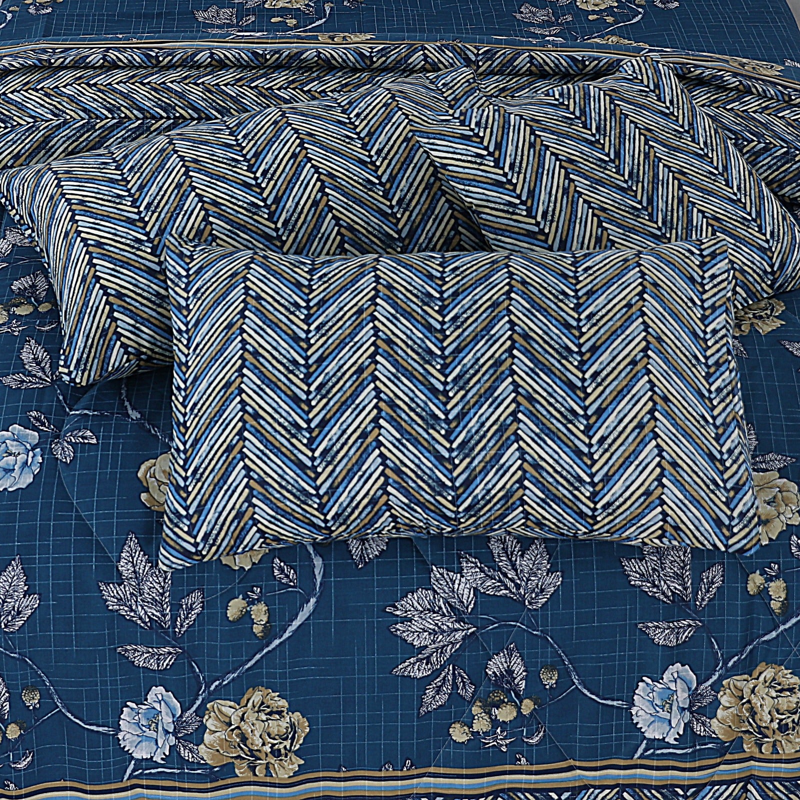 Cotton 7pc Comforter Set S-61