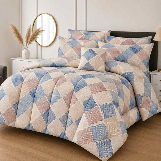 Winter Razai/Quilt Set Pure Cotton WR-2718