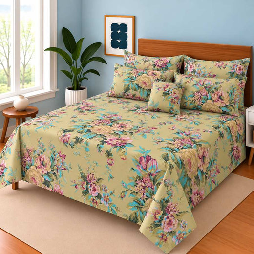 Cotton 6-Piece Bedding Set WF-596