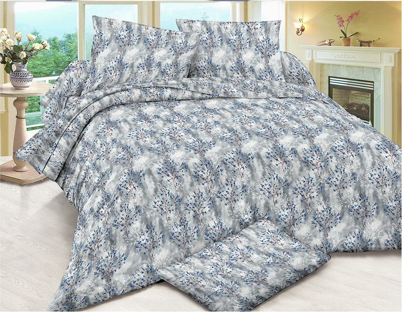Pure Cotton 3pc Bedsheet Set  WF-96