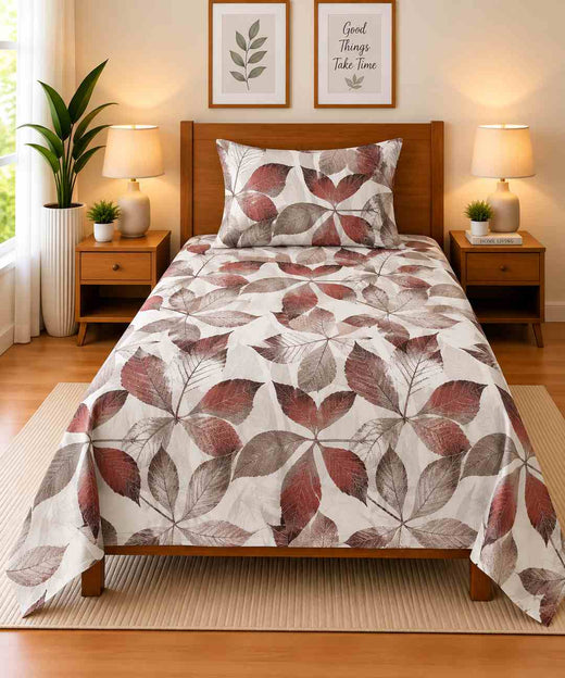 Single Bedsheet Pure Cotton D-768