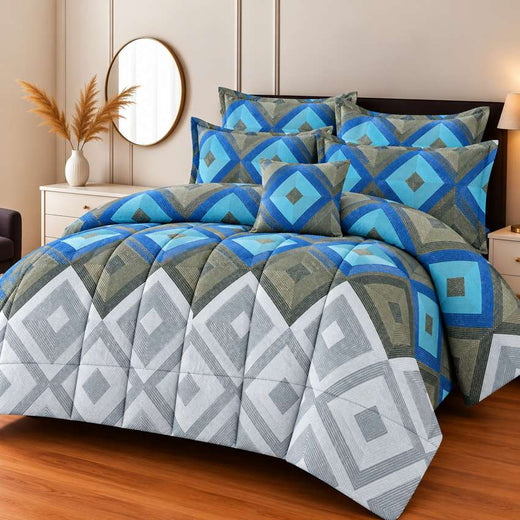 Winter Razai/Quilt Set Pure Cotton WR-2748