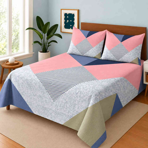 Pure Cotton 3-Piece Bedding Set WF-585