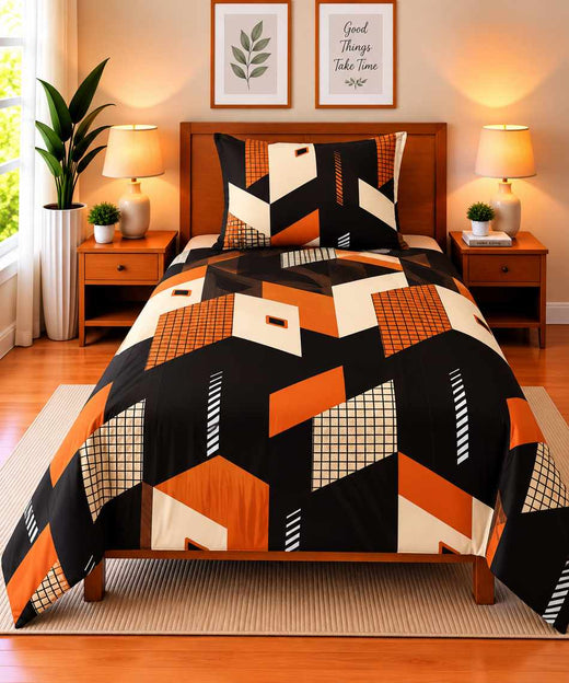 Single Bedsheet Pure Cotton D-778