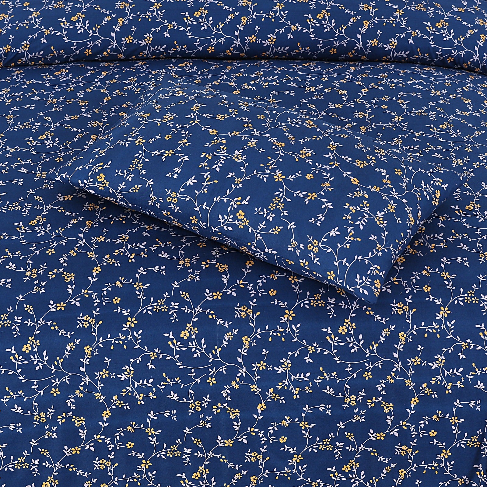Pure Cotton 3pc Bedsheet Set WF-54 Bed Sheets
