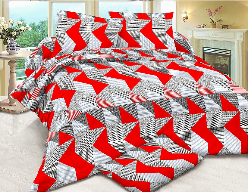 Pure Cotton 3pc Bedsheet Set  WF-90