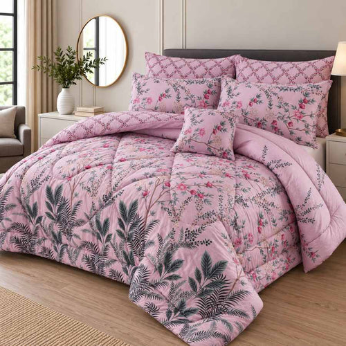 Winter Quilt/Razai Set WR-2534 (Heavy polyester Filling)