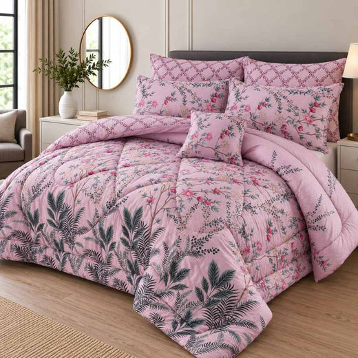 Winter Quilt/Razai Set WR-2534 (Heavy polyester Filling)