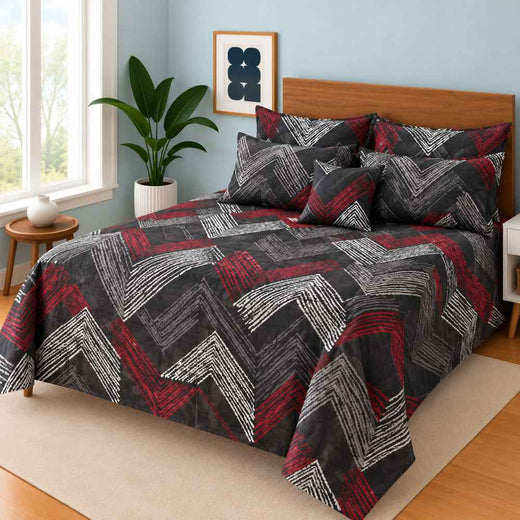 Cotton 6-Piece Bedding Set WF-601