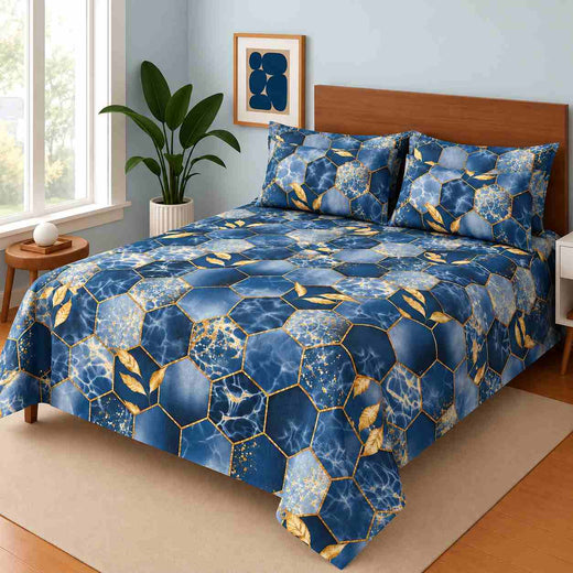 Pure Cotton 3-Piece Bedding Set WF-583