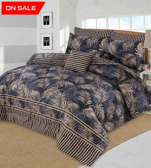 Rostero 7pc  Comforter Set