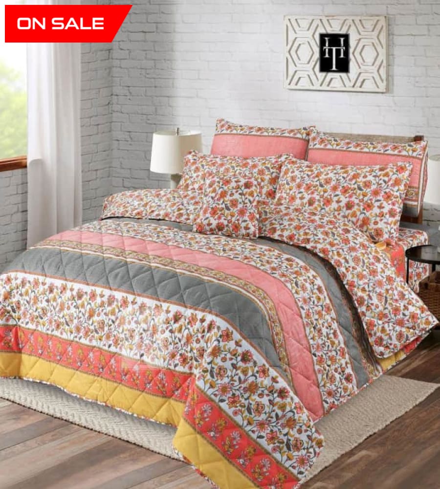 Sahara Comforter Set 7 Pcs D-802 Quilts & Comforters