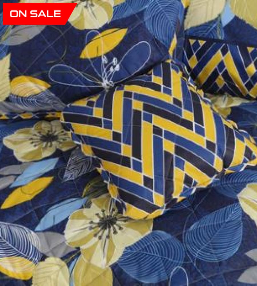 Summer Comforter Set 7 Pcs D - 865 Quilts & Comforters
