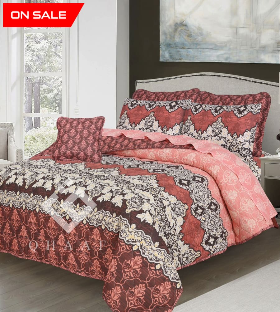 Summer Comforter Set 7 Pcs D - 867 Quilts & Comforters